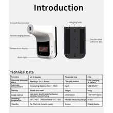 Load image into Gallery viewer, K3 Infrared Forehead Thermometer with Fever Alarm - FREE SHIPPING
